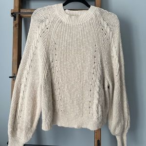 AE CREAM SWEATER